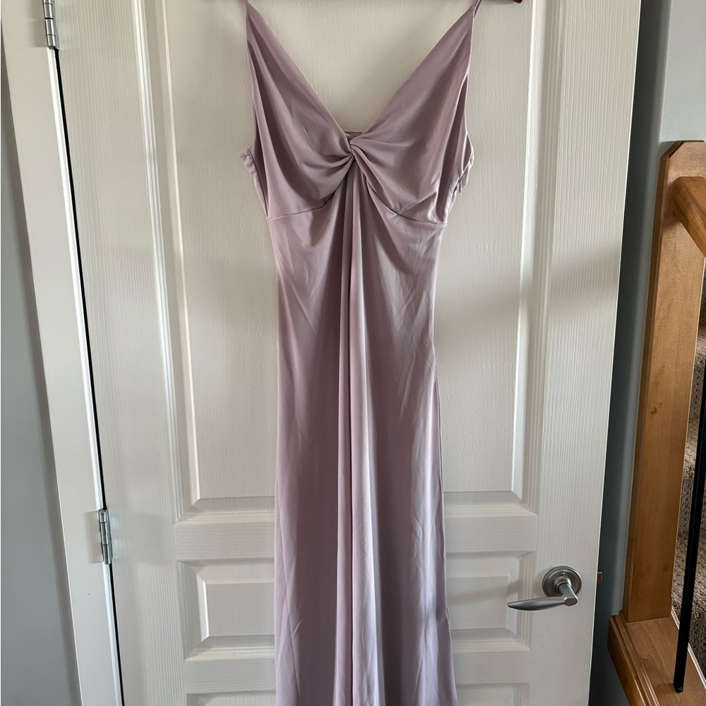 H&M Soft Purple Recycled Polyester Dress